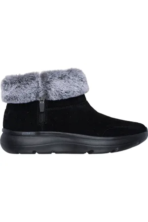 Skechers On-the-GO Encore - Snow-Capped Shoes em Preto/Cinzento, Tamanho 37 Wide
