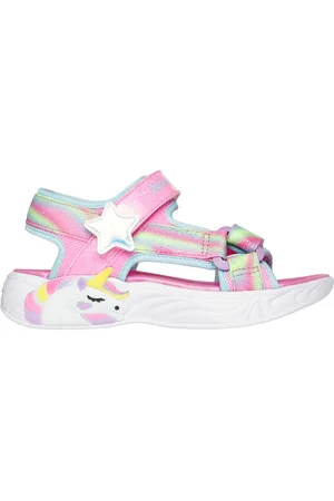 Skechers Homemina Unicorn Dreams Sandálias - Dreamy Unicorns em , Tamanho 27.5