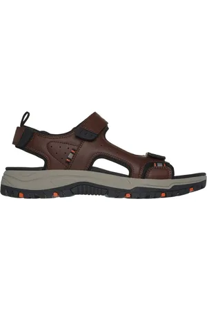 Skechers Relaxed Fit: Prewitt - Rigdon Shoes em Castanho/Preto, Tamanho 39.5, Vegan