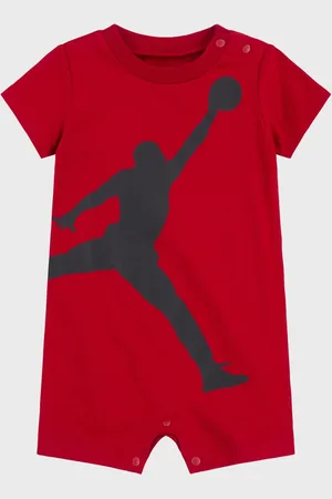 Jordan Jumpman Knit Romper unissexo Camisolas e conjuntos para bebé vermelho tamanho 3 M Vestuário