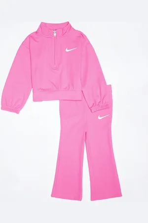 Nike 1/4 Zip Rib Legging Set unissexo Camisolas e conjuntos para bebé rosa tamanho 12 M Vestuário