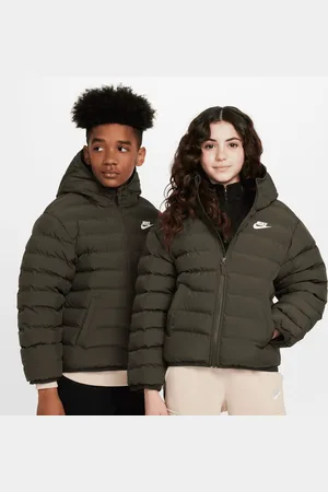 Nike Sportswear Low Synthetic Fleece Jacket ADP unissexo Casacos puffer verde tamanho 147 Vestuário