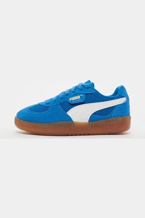 PUMA Palermo Moda Vintage Wns mulheres Lifestyle azul tamanho 39 Calçado