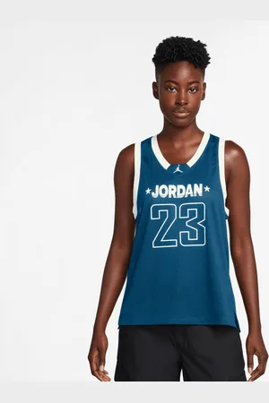 Jordan Jersey 23 Tank 2 mulheres Camisolas azul tamanho M Vestuário