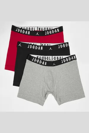 Jordan 3 PACK - Flight Cotton Core Boxer Brief homem Roupa interior multicolorido tamanho XL Vestuário