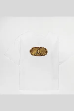 Jordan 1st Baby Blue Short Sleeve Tee unissexo T-shirts e polos branco tamanho 155-159 Vestuário