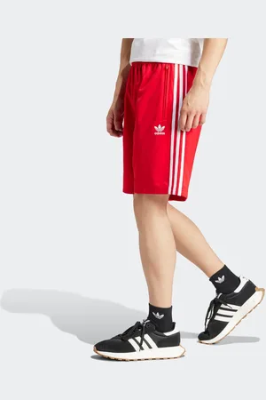 adidas Adicolor Firebird Short homem Calções desportivos vermelho tamanho M Vestuário