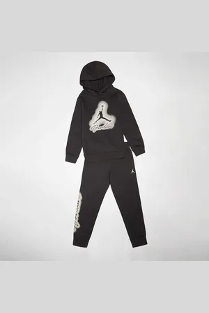 Jordan Junior Michael MVP Fleece Pullover Set unissexo Camisolas e conjuntos para bebé preto tamanho 110 - 116 Vestuário