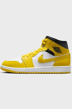 Jordan Air 1 Mid mulheres amarelo tamanho 38 Calçado