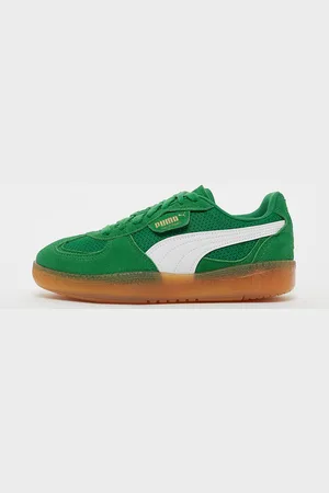 PUMA Palermo Moda Vintage Wns mulheres Lifestyle verde tamanho 37.5 Calçado