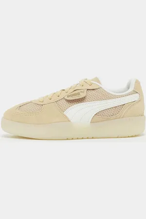 PUMA Palermo Moda Vintage mulheres Lifestyle bege tamanho 40 Calçado