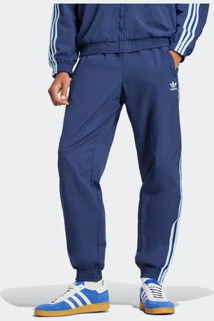 adidas Adicolor Woven Firebird Track Pants homem Calças de treino azul tamanho M Vestuário