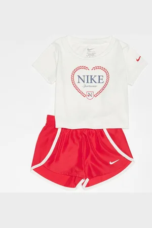 Nike Game Swoosh Match Solid Set (2 Piece) unissexo Camisolas e conjuntos para bebé vermelho tamanho 24 M Vestuário