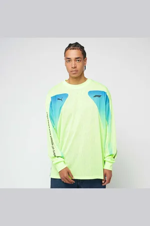 PUMA F1 Oversized Longsleeve Tee homem Mangas compridas verde tamanho L Vestuário