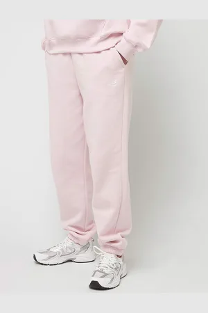 New Balance Sport Essential Fleece Jogger mulheres Calças de treino rosa tamanho XS Vestuário