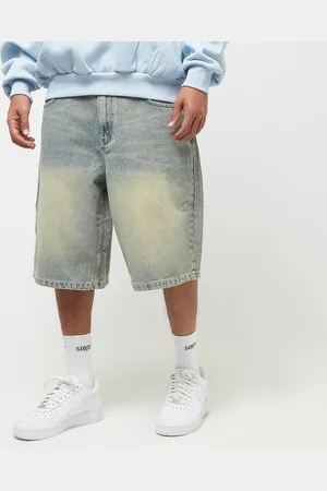 Karl Kani OG Denim Baggy Jorts homem Calções azul tamanho 32 Vestuário