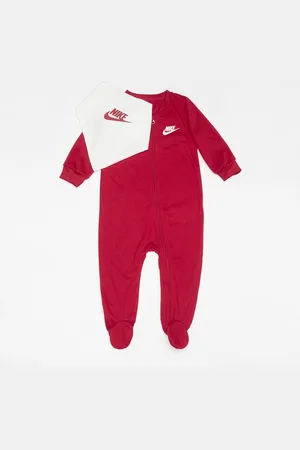 Nike Knit Sustainable Coverall Bib Set unissexo Camisolas e conjuntos para bebé vermelho tamanho 9 M Vestuário