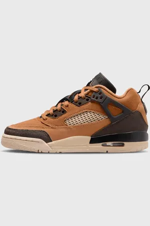 Jordan Spizike Low (GS) unissexo Basquetebol castanho tamanho 38.5 Calçado