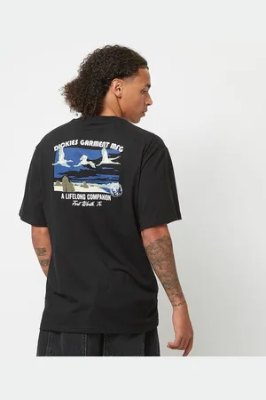 Dickies Companion Tee Short Sleeve homem T-shirts e polos preto tamanho S Vestuário