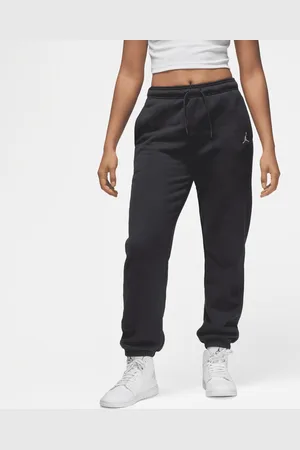 Jordan Brooklyn Fleece Pants mulheres Calças de treino preto tamanho S Vestuário