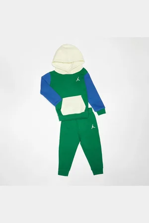 Jordan JDN Michael Brooklyn Fleece Pullover Set unissexo Camisolas e conjuntos para bebé verde tamanho 24 M Vestuário