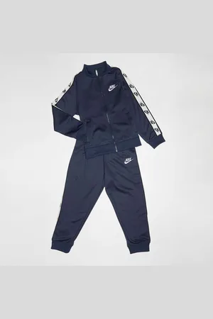 Nike Full Zip Set With Logo Taping unissexo Camisolas e conjuntos para bebé azul tamanho 116 - 122 Vestuário