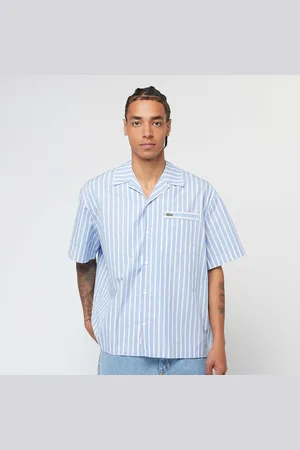 Lacoste Oberhemd homem Camisas azul tamanho L Vestuário