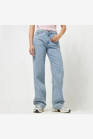 Karl Kani OG Straight Leg Denim mulheres Calças azul tamanho 25 Vestuário