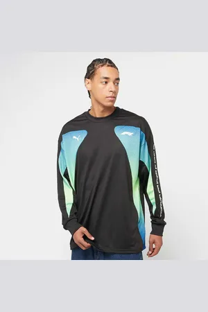 PUMA F1 Oversized Longsleeve Tee homem Mangas compridas preto tamanho M Vestuário