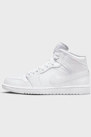 Jordan Air 1 Mid homem branco tamanho 44.5 Calçado