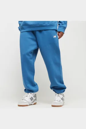 New Balance Sport Essentials Fleece Jogger homem Calças de treino azul tamanho XL Vestuário