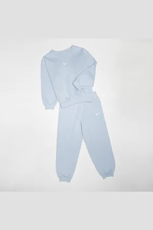 Nike Essential Fleece Crew Set unissexo Camisolas e conjuntos para bebé azul tamanho 104 - 110 Vestuário