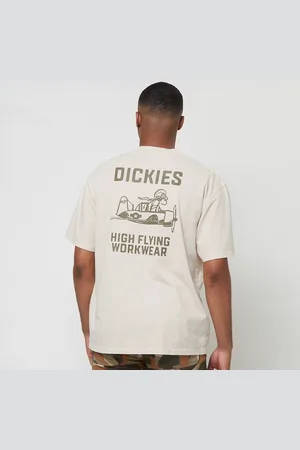 Dickies High Flying Workwear Tee SS homem T-shirts e polos bege tamanho S Vestuário