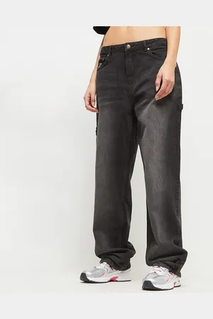 Karl Kani OG Baggy Workwear Denim vintage black mulheres Calças preto tamanho 26 Vestuário
