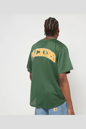 New Era NFL Baseball Jersey Bay Packers homem Camisolas verde tamanho M Vestuário
