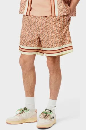 Lacoste Shorts homem Calções desportivos bege tamanho M Vestuário