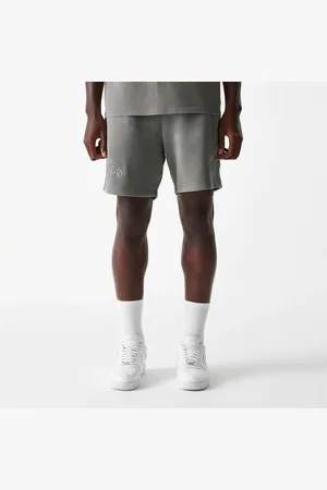 New Era NBA Los Angeles Lakers Washed Shorts homem Calções desportivos cinzento tamanho M Vestuário