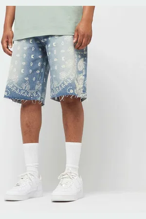 Karl Kani Paisley Jorts homem Calções azul tamanho 32 Vestuário