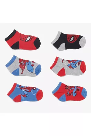 Marvel Meias Spider-Man - - Meias Pack 6 Menino tamanho
