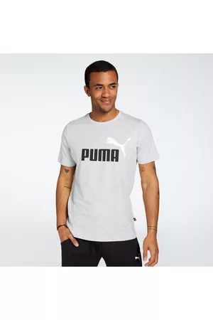 PUMA Homem T-shirts desportivas - T-shirt - Cinza - T-shirt Homem tamanho