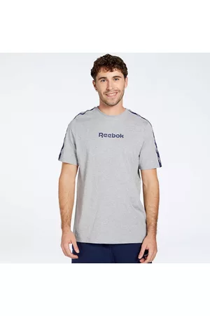 Reebok Homem T-shirts desportivas - T-shirt - Cinza - T-shirt Homem tamanho