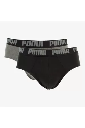 PUMA Homem Boxers - Slip PUA - Cinza - Pack 2 Slip Homem tamanho