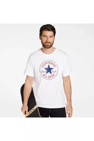 Converse Homem T-shirts & Manga Curta - All Star Patch - - T-shirt Homem tamanho