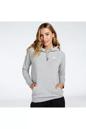 Nike Mulher Camisolas sem capuz - Sweatshirt Essentials - Cinza - Sweat tamanho