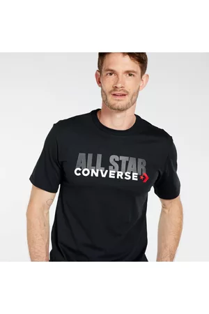 Converse Homem T-shirts & Manga Curta - All Star - - T-shirt Homem tamanho