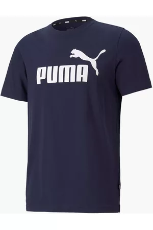 PUMA Homem T-shirts & Manga Curta - T-shirt Ess Logo - - T-shirt Homem tamanho
