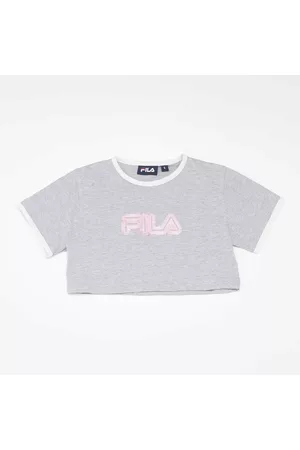 Fila T-shirts & Manga Curta - Delcie - Cinza - T-shirt Menina tamanho