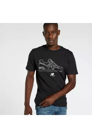 New Balance Homem T-shirts & Manga Curta - T-shirt Sneaker - - T-shirt Homem tamanho