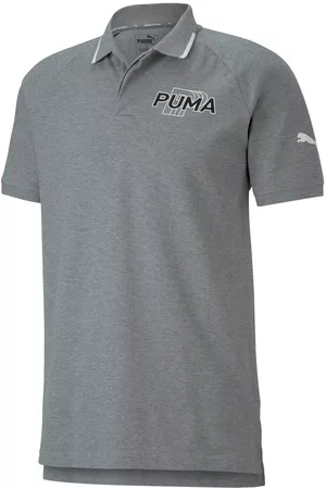 PUMA Homem Pólos - Polo Modern - Cinza - Polo Homem tamanho