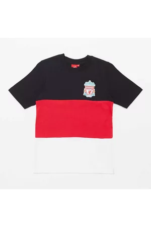 Source Lab Menino T-shirts & Manga Curta - T-shirt Liverpool - - Riscas Rapaz tamanho